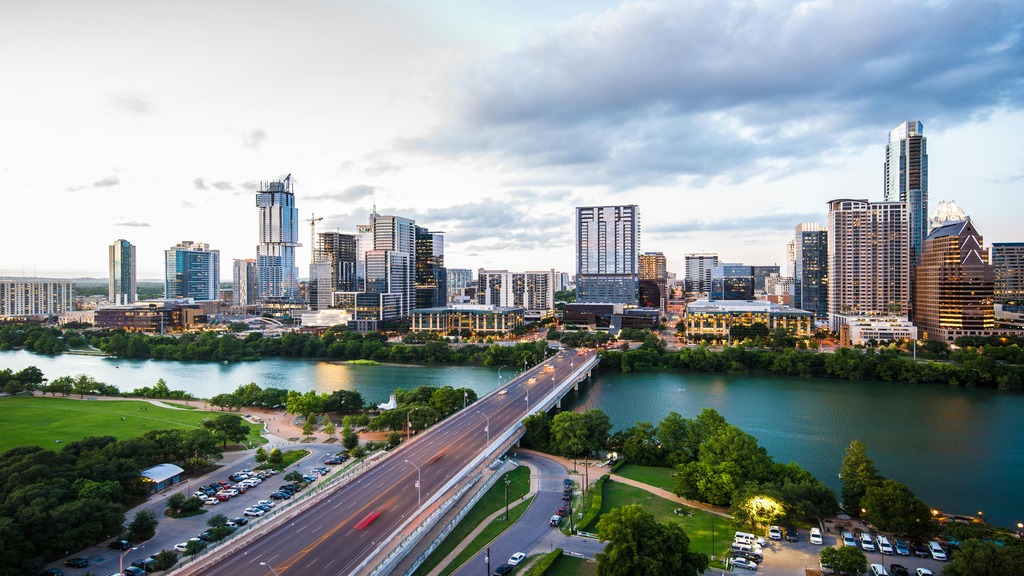A view of Austin.
