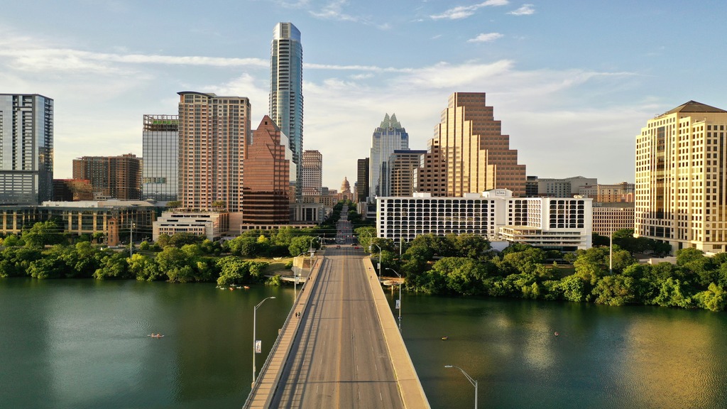 The Austin, Texas skyline. 
